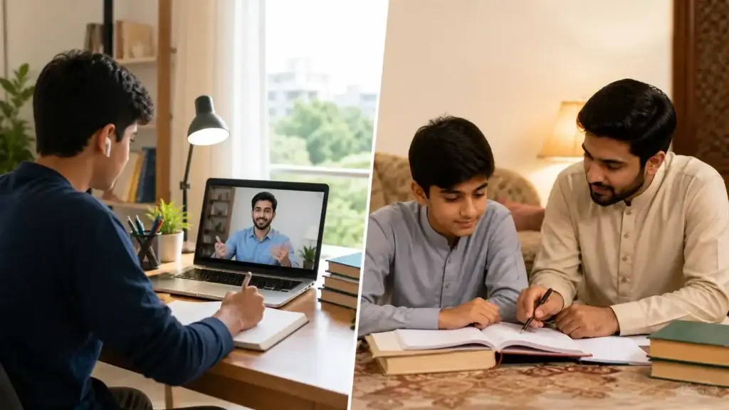 Online Tutor vs Home Tutor in Pakistan: Which Is Better?