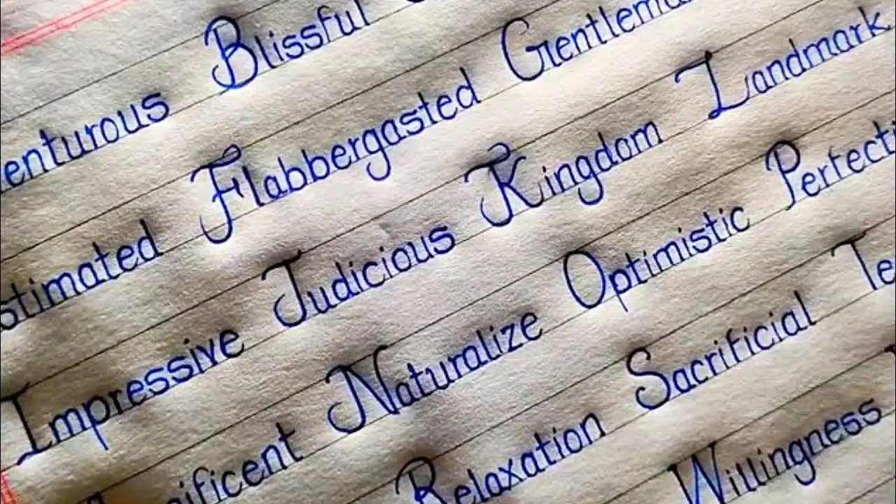 From messy scribbles to beautiful writing